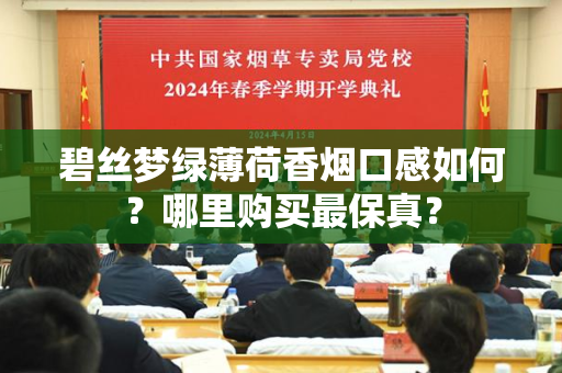 碧丝梦绿薄荷香烟口感如何？哪里购买最保真？